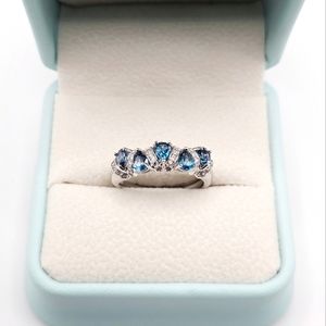 Blue Topaz Ring
